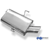 Endschalldämpfer FOX  50mm 106x71mm
