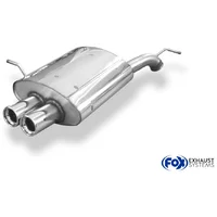 Endschalldämpfer FOX  2.35" 2x80mm