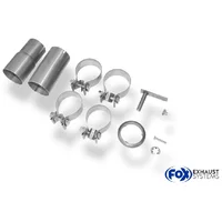 Echappement Final FOX  2.75" 2x76mm