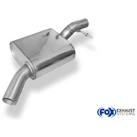 Mittelschalldämpfer FOX  63.5mm