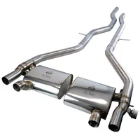 GPF-Back avec système de clapets Bull-X Ego-X 2.75"  sans embouts pour BMW 4 Coupé (F32, F82) M4 Competition 450 cv