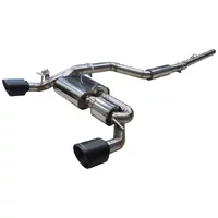 Cat-Back avec système de clapets Bull-X Ego-X 3" Carbon 114mm pour FORD FOCUS III 2.3 RS AWD 350 cv