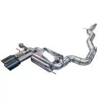 Cat-Back avec système de clapets Bull-X Ego-X 3" 2x90mm Carbon
