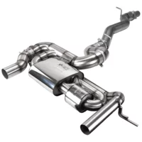 Cat-Back avec système de clapets Bull-X Ego-X 3.5" Carbon pour AUDI TT (FV3, FVP) 2.0 TTS quattro 310 cv