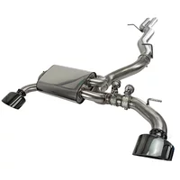 GPF-Back avec système de clapets Bull-X Ego-X 3.5" 170x110 Schwarz pour AUDI TT Roadster (FV9, FVR) 2.5 RS TFSI quattro 400 cv
