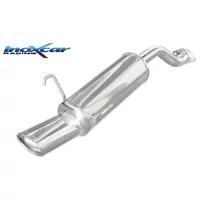 Echappement Final Inoxcar  120x80 Oval pour HONDA INTEGRA Coupé (DC)  1.8 Type-R (DC2) 190cv