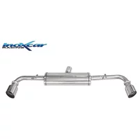 Echappement Final Inoxcar  102mm Racing pour ALFA ROMEO 4C (960_) 1.8 (960.CXB1A) 241 cv