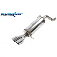Echappement Final Inoxcar  2x90mm Racing pour HYUNDAI i20 III (BC3, BI3)  1.0 T-GDI hybrid 48V 120cv