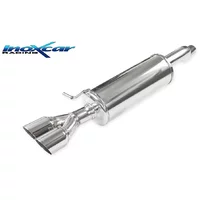 Echappement Final Inoxcar  2x80 Racing pour VW POLO VI (AW1, BZ1, AE1) GTI 207 cv