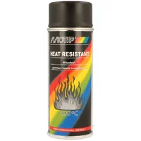 Peinture haute température Motip Noir 500ml