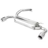 Echappement Final Inoxcar  102mm Rolled pour MAZDA 3 (BL) 2.3 MPS Turbo (BL14) 260 cv