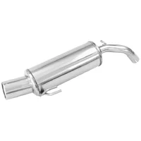 Echappement Final Inoxcar  102mm Rolled pour MITSUBISHI COLT VI (Z3_A, Z2_A) 1.5 CZT (Z37A) 150 cv