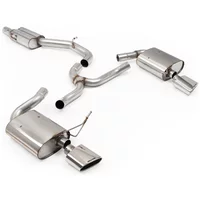 Catback Milltek Resonated 3" 152x76mm Oval pour CUPRA LEON Sportstourer (KL8, KU8, KUD) 2.0 VZ 4Drive 333 cv