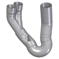 Downpipe Mivv Tube décatalyseur