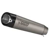 Silencieux Double Mivv X-M5 Titan/Carbon cap
