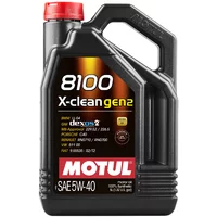 Huile Moteur Motul 8100 X-clean gen2 5W40 5L
