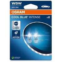 Scheinwerferlampen Osram Bleues W5W Duobox 