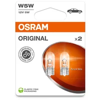 Scheinwerferlampen Osram W5W Original Duobox 