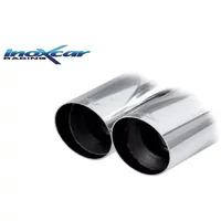 Echappement Final Inoxcar  2x80mm Racing Angled pour AUDI A3 Sportback (8PA) 1.8 TFSI quattro 160 cv