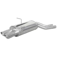 Echappement Final Inoxcar  2x 90x70 pour BMW 3 Coupé (E46)  323 Ci 170cv