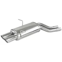 Echappement Final Inoxcar  2x80mm X-Race pour BMW 3 Décapotable (E46) 320 Ci 170 cv