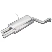 Echappement Final Inoxcar  2x80mm Racing Angled pour BMW X3 (E83) 3.0 d 218 cv