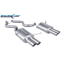 Echappement Final Inoxcar  2x76mm Racing Angled pour BMW 3 (E90)  M3 420cv