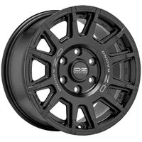 <h2>OZ RALLY LEGEND</h2>MATT BLACK + DARK LETTERING