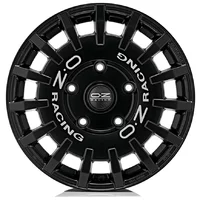 <h2>OZ RALLY RACING</h2>GLOSS BLACK SILVER LETTERING