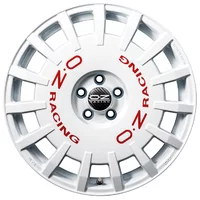 OZ RALLY RACING - WHITE RED LETTERING