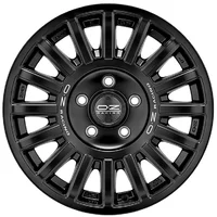 OZ RALLY RAID - MATT BLACK SILVER LETTERING