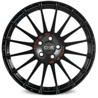 OZ SUPERTURISMO GT - MATT BLACK RED LETTERING
