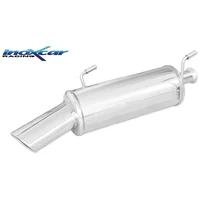 Echappement Final Inoxcar  120x80 Oval pour PEUGEOT 206 Berline bicorps trois ou cinq portes (2A/C)  2.0 S16 135cv