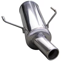 Echappement Final Inoxcar  80mm Rolled pour PEUGEOT 406 Coupé (8C)  3.0 V6 24V 190cv