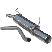 Echappement Final Inoxcar  102mm Rolled pour RENAULT MEGANE I Classic (LA0/1_) 1.6 e (LA0F, LA0S) 90 cv