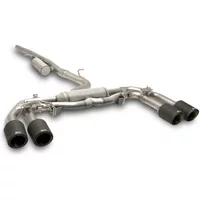 GPF-Back Remus  4x 102mm Chrome Straight Cut Tips