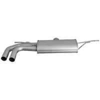 Cat-Back Remus  2x 84mm Chrome Rolled Edge Tips