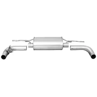 Cat-Back Remus  Tailpipe Set, 102mm angled