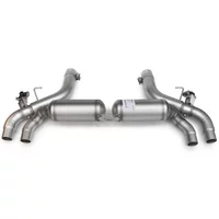 Echappement Final Remus  4-Piece Tailpipe Set, 102mm stainless steel