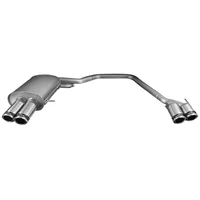 Echappement Final Remus  Sport exhaust L/R, with 4 tail pipes Ø 84 mm Carbon Race