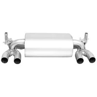 Cat-Back Remus  4x 102mm Chrome Straight Cut Tips