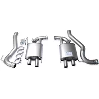 GPF-Back Remus  4-Piece Tailpipe Set, chrome