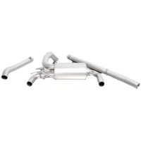 Cat-Back Remus  Tail pipe set Ø 115 mm, stainless steel, engraved, chromed,