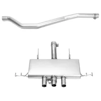 GPF-Back Remus  3x 100mm Titanium Brushed Tips