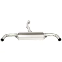 GPF-Back Remus  OPT Tailpipes, Ø 100mm, titanium brushed