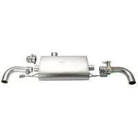 GPF-Back Remus  Tailpipe Set, 115mm angled, chromed