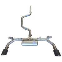 GPF-Back Remus  2x 102mm Chrome Straight Cut Tips