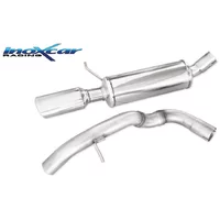Echappement Final Inoxcar  120x80 Oval pour SEAT LEON (1M1) 1.8 T Cupra R 209 cv