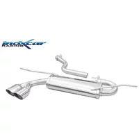 Echappement Final Inoxcar  2x80mm Racing Angled