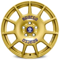 <h2>Sparco TERRA</h2>RACE GOLD BLUE LETTERING